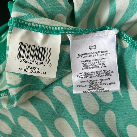 BCBG Max Azria sleeveless dress M emeraldcom - Picture 7 of 8